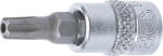 BGS technic Technic Behajtófej 6, 3 mm (1/4") TS-profil (Torx Plus) TS27 furattal (BGS-5184-TS27) (BGS-5184-TS27)