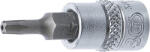 BGS technic Technic Behajtófej 6, 3 mm (1/4") TS-profil (Torx Plus) TS15 furattal (BGS-5184-TS15) (BGS-5184-TS15)
