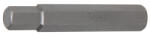 BGS technic Technic Behajtófej Hossz 75 mm Külső hatszögletű 10 mm (3/8") Belső hatszögletű 12 mm (BGS-4965) (BGS-4965)