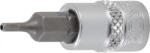 BGS technic Technic Behajtófej 6, 3 mm (1/4") belső hat szögletű hajtás furattal 2 mm (BGS-5156-2) (BGS-5156-2)