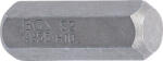 BGS technic Technic Behajtófej Hossz 30 mm Külső hatszögletű 10 mm (3/8") Belső hatszögletű 10 mm (BGS-4955) (BGS-4955)