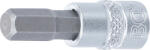BGS technic Technic Behajtófej 6, 3 mm (1/4") Belső hatszögletű 7 mm (BGS-2501) (BGS-2501)