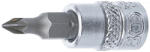 BGS technic Technic Behajtófej 6, 3 mm (1/4") Csillag PZ0 (BGS-2505) (BGS-2505)