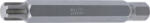 BGS technic Technic Behajtófej Hossz 100 mm Külső hatszögletű 10 mm (3/8") Ékprofil (RIBE) M11 (BGS-4777) (BGS-4777)