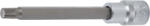 BGS technic Technic Behajtófej Hossz 140 mm 12, 5 mm (1/2") (XZN) M9 (BGS-4333) (BGS-4333)