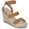 Only Szandálok / Saruk ONLAMELIA-16 WEDGE SANDAL Barna 36