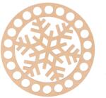 ATMOWOOD Fafedél kosárhoz - hópehely Válasszon váltazatot: : 20 cm