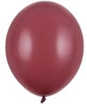  pasztel lufi 27 cm - burgundy-032c