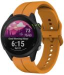  SILICONE Cserélhető szíj Garmin Forerunner 255 Music sárga