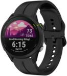  SILICONE Cserélhető szíj Garmin Forerunner 255 Musichoz fekete