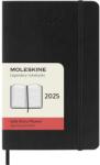 Moleskine Határidőnapló 2025 12 Hónap Napi Puha Fekete "P (7540152003)