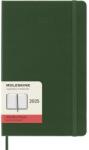 Moleskine Határidőnapló 2025 12 Hónap Napi Kemény Mirtusz Zöld "L (7540153015)