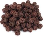  Vessző gömb barna 3cm 100db/csomag - OKOSÁR!