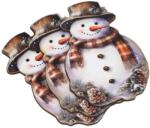  Nyomtatott dekorkarton - Hóember 3db/cs