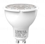 INESA 6W led, 556 Lumen, 38°, 6500 kelvin, hideg fehér Led, GU10 COB spot égő (LLGU10COB6W60059K6500)