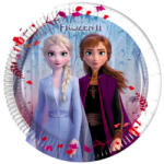 Disney Jégvarázs papírtányér, party tányér 8 DARABOS, 20 cm FSC Nr2