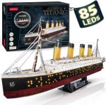 CubicFun Puzzle 3D Led Titanic, 266 Piese (CUL521h)