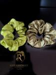 Radi handmade Зелени скрънчита в маслинено зелено и светло къри (676)
