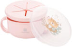 Kikkaboo Купа за снакс 2 в 1 Kikkaboo - Savanna, 380 ml, Pink (31302040129) - kindermarket