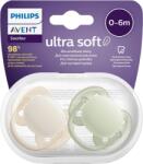 Philips Ultrasoft Premium suzetă neutră 0-6m băiat 2 buc