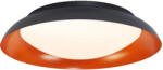 OSRAM Orbis Plate fürdőszobai mennyezeti LED lámpa fekete-narancssárga színben, 43 cm (4099854285912)