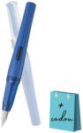 Pelikan Stilou Pelikano 802932, Penita L, pentru stangaci, grip economic, Albastru (802932)