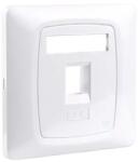 3M Лицев панел 3M VOL-CHUK-1K, 86x86, за 1x RJ45 вложки, бял (XF003849205)