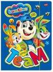 Bambino Mapa cu elastic Bambino, A4, multicolor (MJ101353)