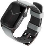 Uniq Linus Airosoft Apple Watch S1-7 Szilikon Szíj - 42/44/45 mm, Szürke (UNIQ-45MM-LINUSGRY)
