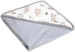 Kidizi Prosop bebe din bumbac cu gluga 90x90 cm Kidizi Best Friends, potrivit de la nastere pana la 2 ani (5949551912453)