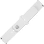 Fixed Sporty Strap Univerzális Szilikon Szíj - 22 mm, Fehér (FIXSST2-22MM-WH)