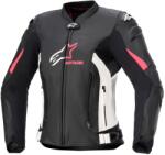 Alpinestars GP PLUS 4 női motoros kabát fekete-fehér-rózsaszín - motozem - 239 670 Ft