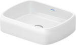 Duravit Qatego mosdótál 50x40 cm négyszögletes mosdótálak fehér fényes 2384500079 (2384500079)