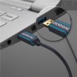 clicktronic 70120 USB-A Apa - USB-A Anya 3.2 Hosszabbító Kábel - 3 m, Fekete