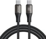 JOYROOM SA25-CC5 USB-C Apa - USB-C Apa 2.0 Adat és Töltőkábel - 2 m, Fekete
