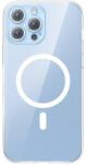 Baseus ARSJ010702 Baseus Magnetic Crystal Clear Apple iPhone 13 Pro tok, MagSafe + edzett üveg + tisztító készlet, átlátszó (ARSJ010702)