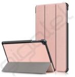 Silverline Tok álló, bőr hatású (FLIP, oldalra nyíló, TRIFOLD, asztali tartó) ROZÉARANY - extratelgsm - 6 999 Ft