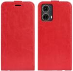  Husă rabatabilă pentru Motorola Moto G85 5G roșu
