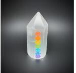 R. M. ékszer Ásványok Szelenit prizma chakra 10cm (109853)