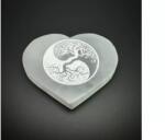 R. M. ékszer Ásványok Szelenit szív lapos életfa yin yang 10cm (109869)