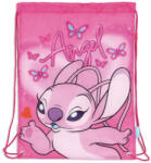 Disney Lilo és Stitch, A csillagkutya Pink Angel tornazsák, sporttáska 44 cm Nr3