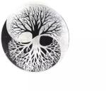 R. M. ékszer Ásványok Szelenit korong életfa yin yang fekete 10cm (109834)