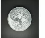 R. M. ékszer Ásványok Szelenit korong életfa yin yang 8cm (109870)