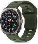 Tech-Protect SZILIKON VONAL SAMSUNG GALAXY ÓRA ULTRA (47 MM) OLÍVA ZÖLD szíj