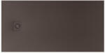Roca Terran-N Stonex zuhanytálca 140x75 cm csúszásgátló felülettel és lefolyóval, kávé APA015782EE01660 (APA015782EE01660)