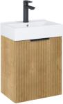 Roca Reef mosdó szekrénnyel 44.6 cm tölgy A852446464 (A852446464)