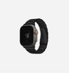 Uniq Osta Apple Watch S4-S9 Fém Szíj - 42/44/45/49 mm, Fekete (UNIQ-49MM-OSTABLK)