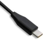 Qoltec 52388 Power Pro USB Type-C Gan Hálózati Töltő - 100W, Fekete (52388)