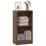 vidaXL barna tölgy színű szerelt fa könyvszekrény 40 x 24 x 76 cm (857771) - vidaxl