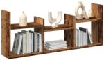 vidaXL antik fa színű szerelt fa faliszekrény 100 x 18 x 40 cm (854803) - vidaxl